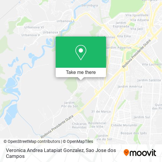 Veronica Andrea Latapiat Gonzalez map