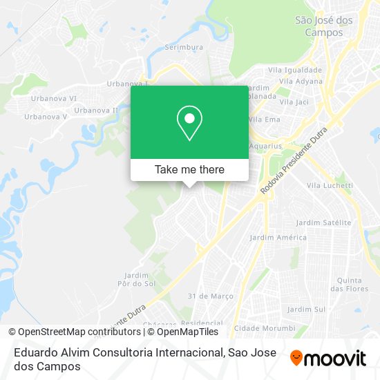 Eduardo Alvim Consultoria Internacional map