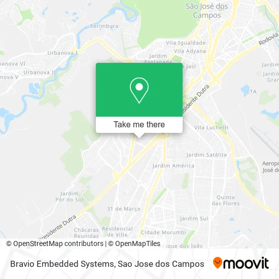 Bravio Embedded Systems map