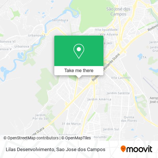 Lilas Desenvolvimento map