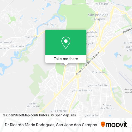 Dr Ricardo Marin Rodrigues map