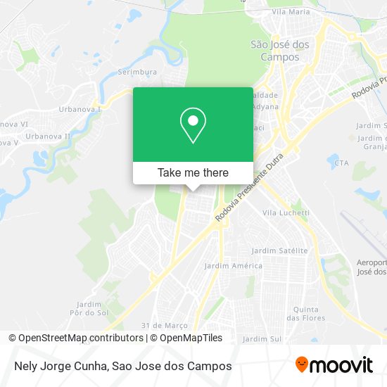 Nely Jorge Cunha map