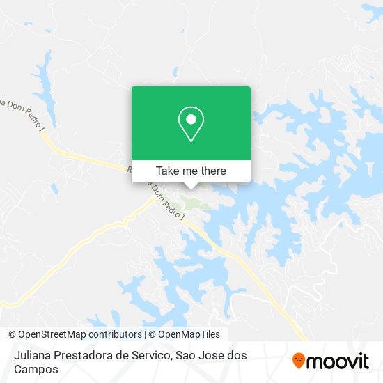 Juliana Prestadora de Servico map
