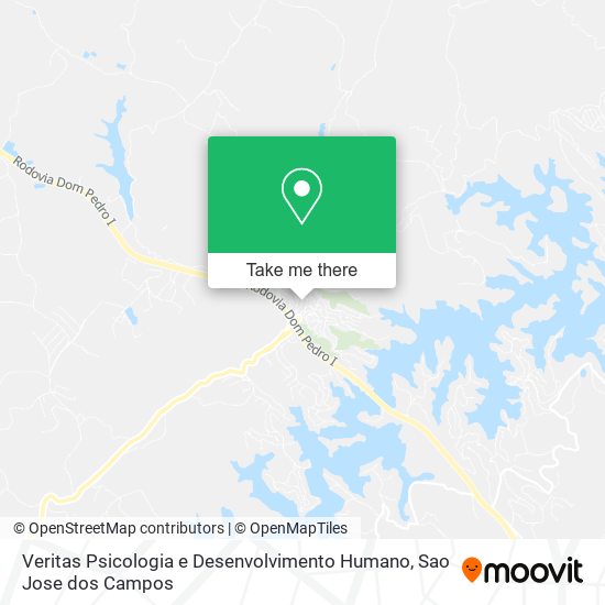 Veritas Psicologia e Desenvolvimento Humano map