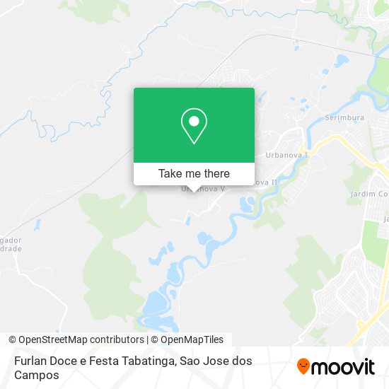 Furlan Doce e Festa Tabatinga map