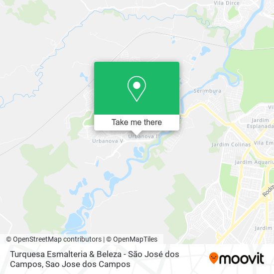 Turquesa Esmalteria & Beleza - São José dos Campos map