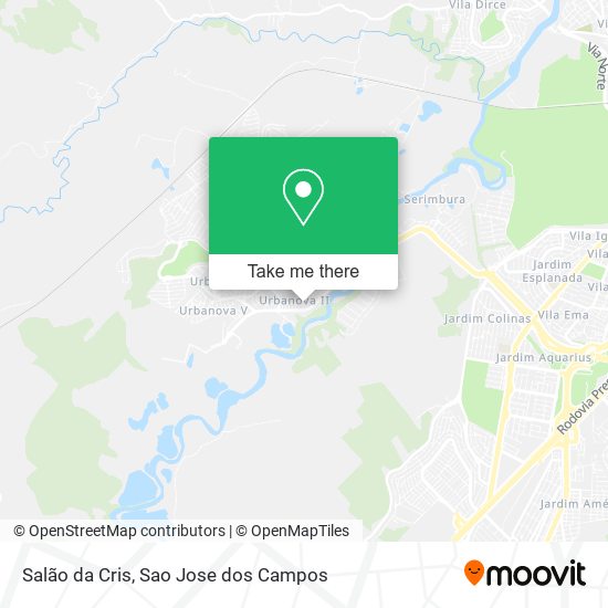 Salão da Cris map