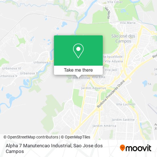 Alpha 7 Manutencao Industrial map
