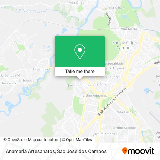 Anamaria Artesanatos map