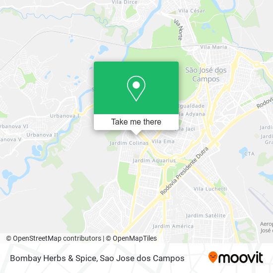Bombay Herbs & Spice map
