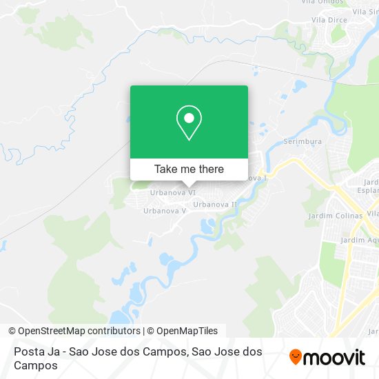 Posta Ja - Sao Jose dos Campos map
