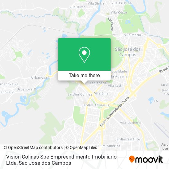 Vision Colinas Spe Empreendimento Imobiliario Ltda map