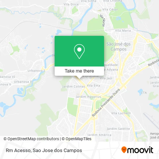 Rm Acesso map