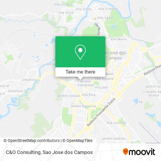 C&O Consulting map