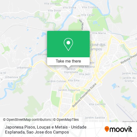 Japonesa Pisos, Louças e Metais - Unidade Esplanada map