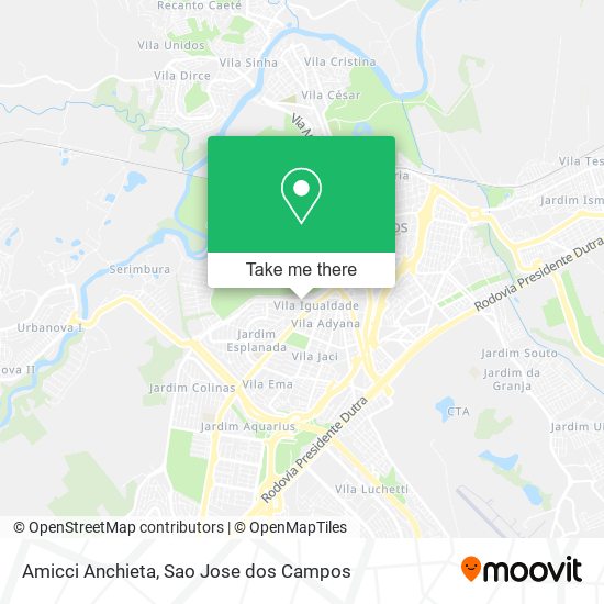 Amicci Anchieta map