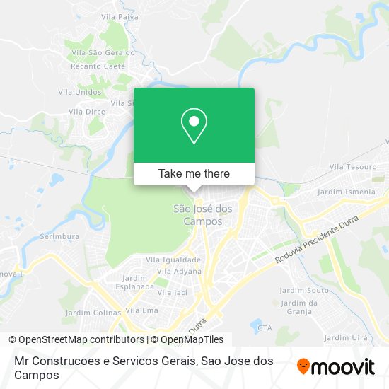 Mr Construcoes e Servicos Gerais map
