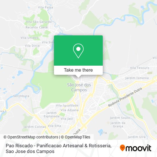 Pao Riscado - Panificacao Artesanal & Rotisseria map