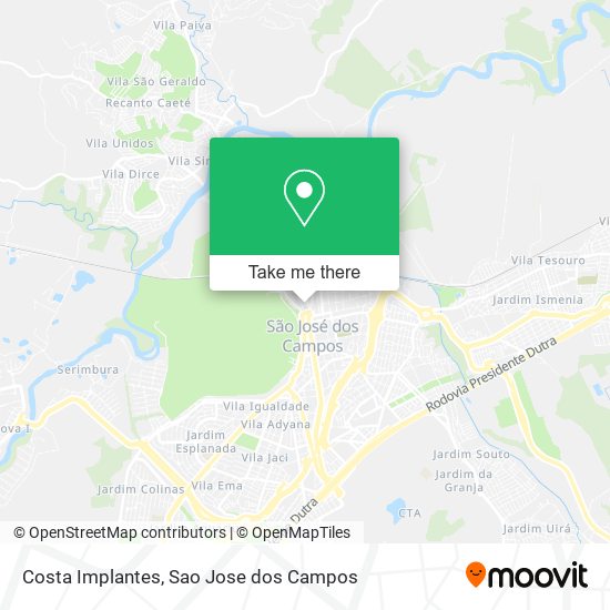 Costa Implantes map