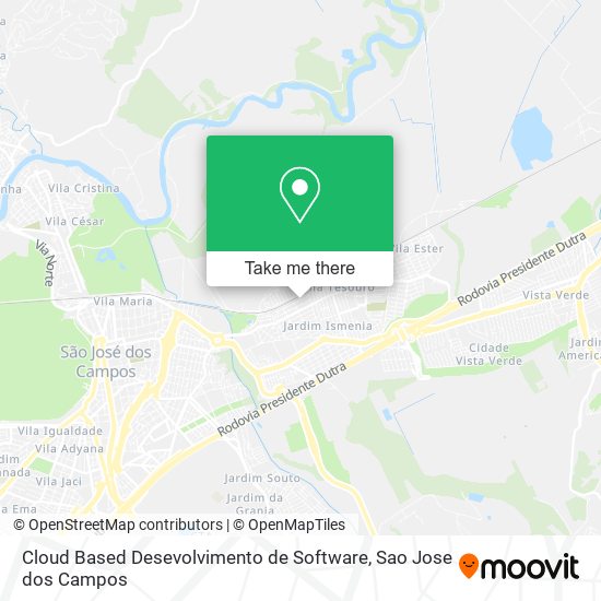 Cloud Based Desevolvimento de Software map