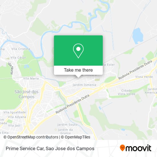 Prime Service Car map