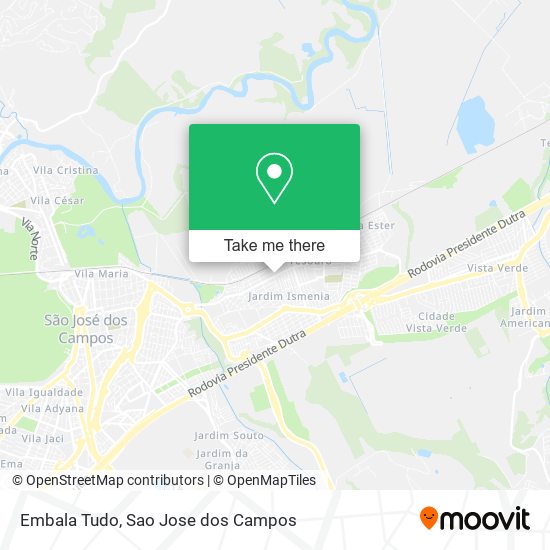 Embala Tudo map