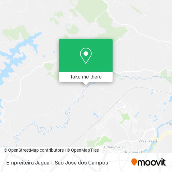 Empreiteira Jaguari map