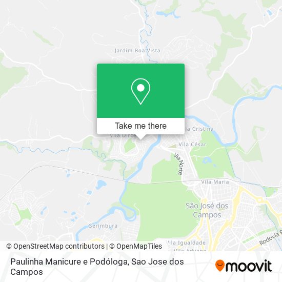 Paulinha Manicure e Podóloga map