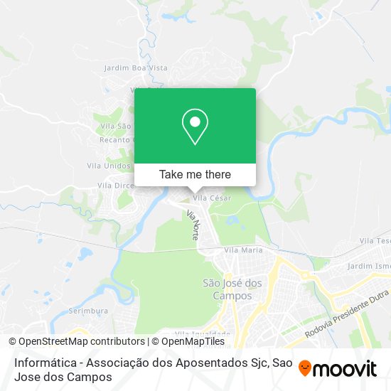 Mapa Informática - Associação dos Aposentados Sjc