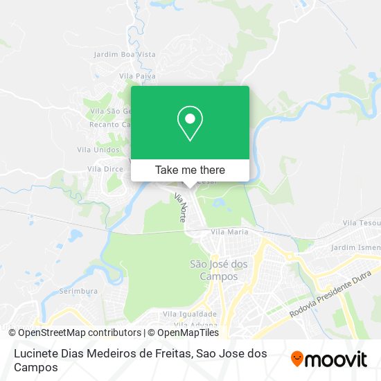 Mapa Lucinete Dias Medeiros de Freitas