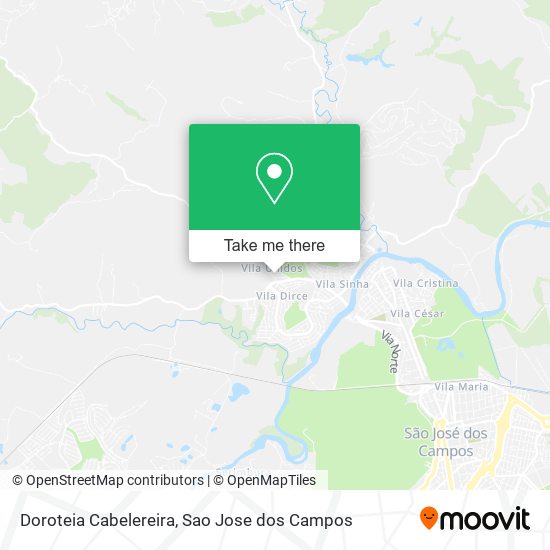 Mapa Doroteia Cabelereira