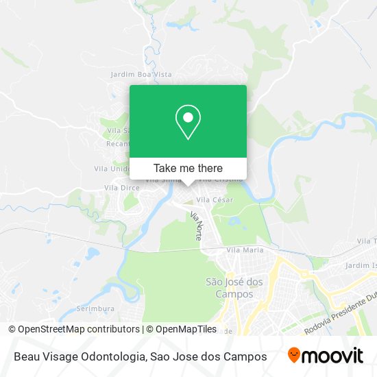 Beau Visage Odontologia map