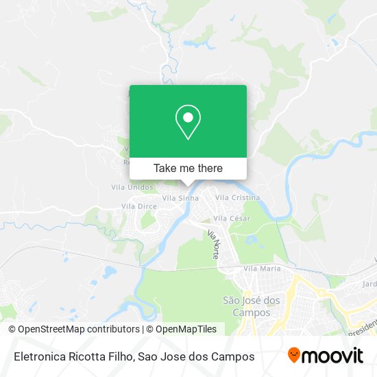 Eletronica Ricotta Filho map