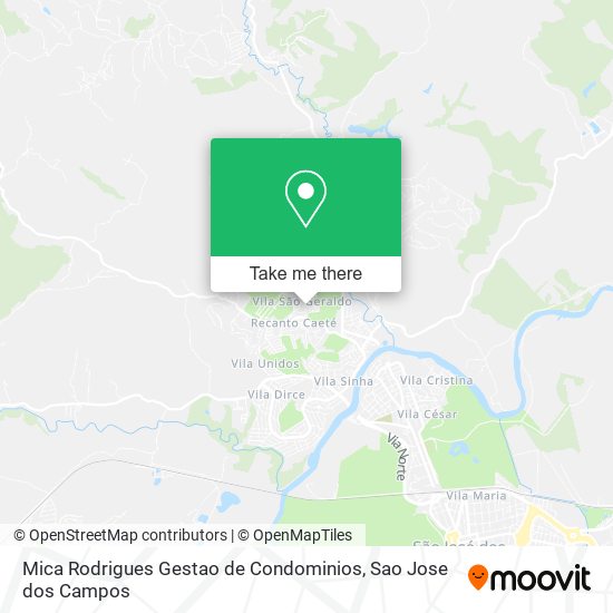 Mica Rodrigues Gestao de Condominios map