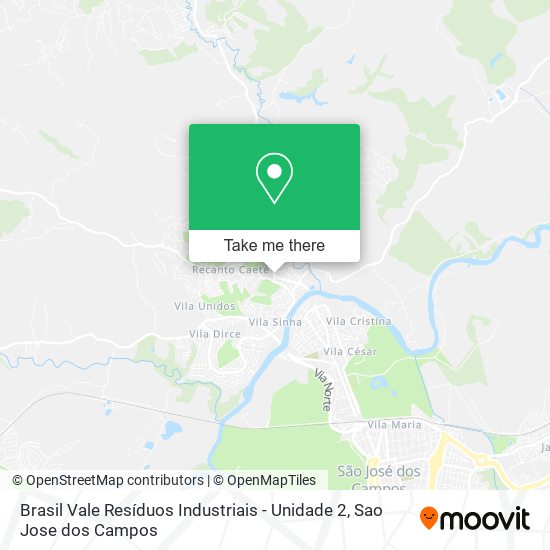 Brasil Vale Resíduos Industriais - Unidade 2 map