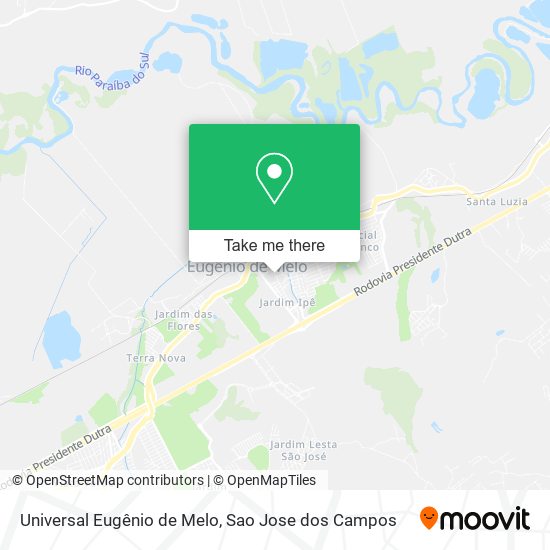 Universal Eugênio de Melo map