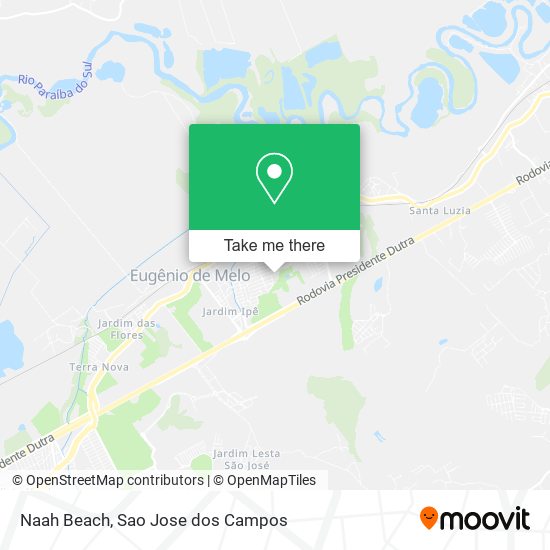 Naah Beach map
