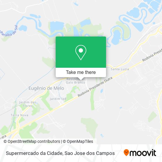 Supermercado da Cidade map