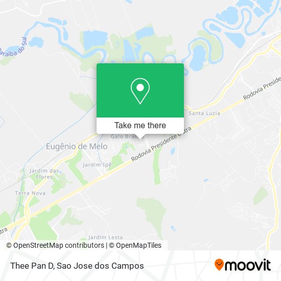 Thee Pan D map