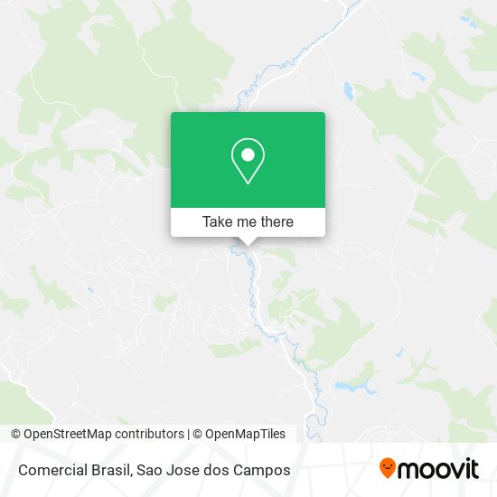 Comercial Brasil map