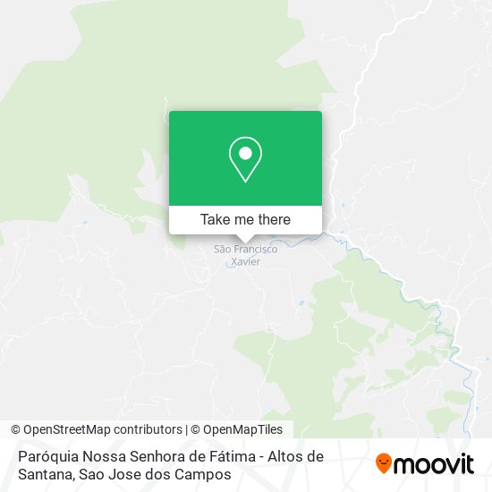 Paróquia Nossa Senhora de Fátima - Altos de Santana map