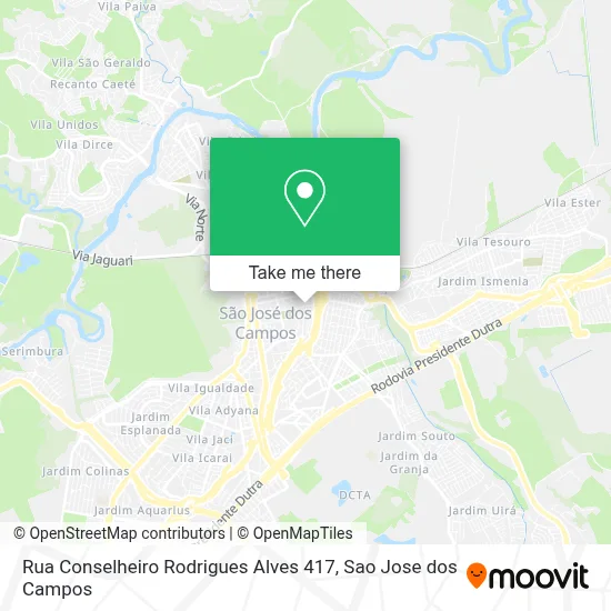 Rua Conselheiro Rodrigues Alves 417 map