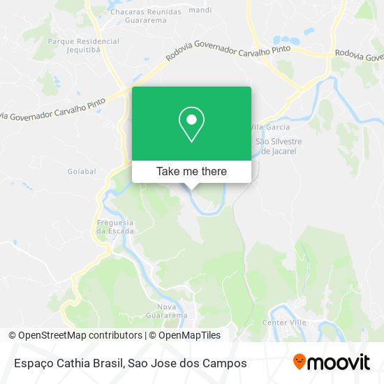 Espaço Cathia Brasil map