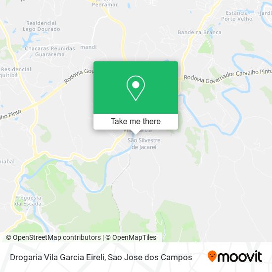 Drogaria Vila Garcia Eireli map