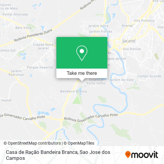 Casa de Ração Bandeira Branca map