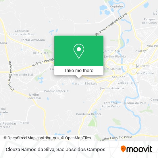 Mapa Cleuza Ramos da Silva