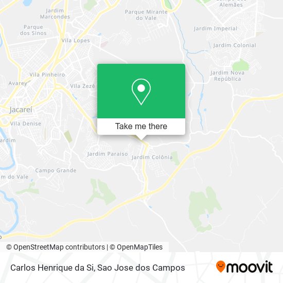 Carlos Henrique da Si map