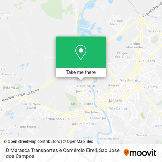 D Marasca Transportes e Comércio Eireli map