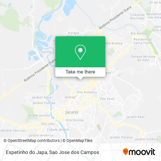 Espetinho do Japa map