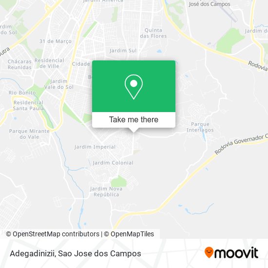 Adegadinizii map
